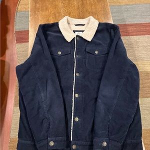 Men’s Navy Blue Marine Layer Jacket XL